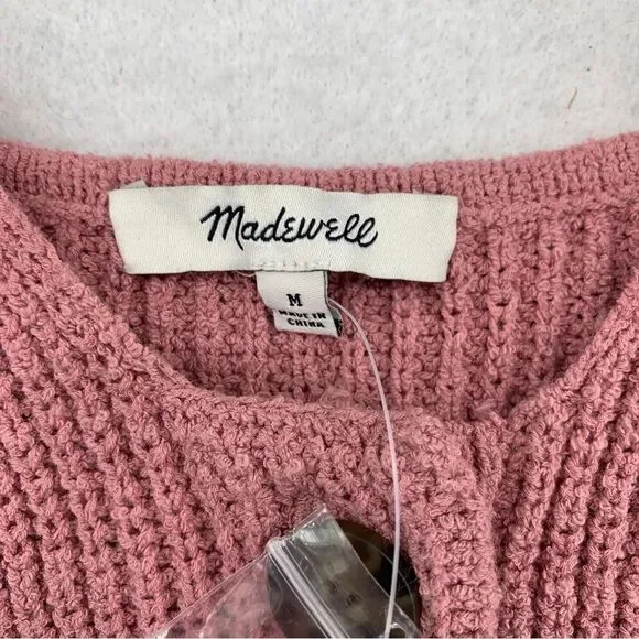 Madewell Knit Ruffle Strap Tank NWOT M - Picture 4 of 9